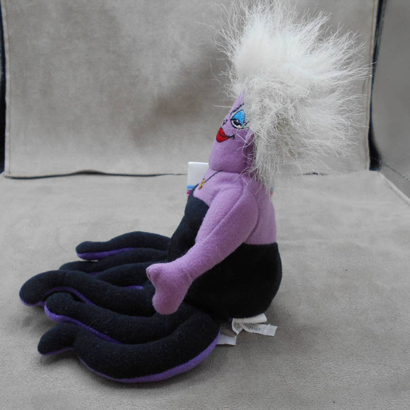 Little Mermaid Ursula the Sea Witch w/Tag Disney Store Mini Bean Bag - Picture 4 of 5
